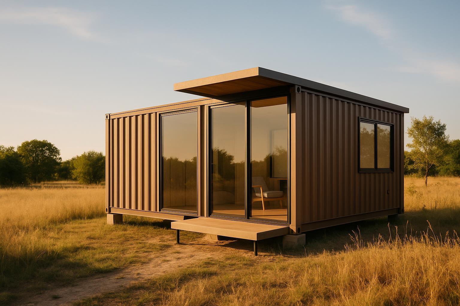 Permanent Shipping Container Storage Are shipping container homes considered permanent structures? | FAQ ...
