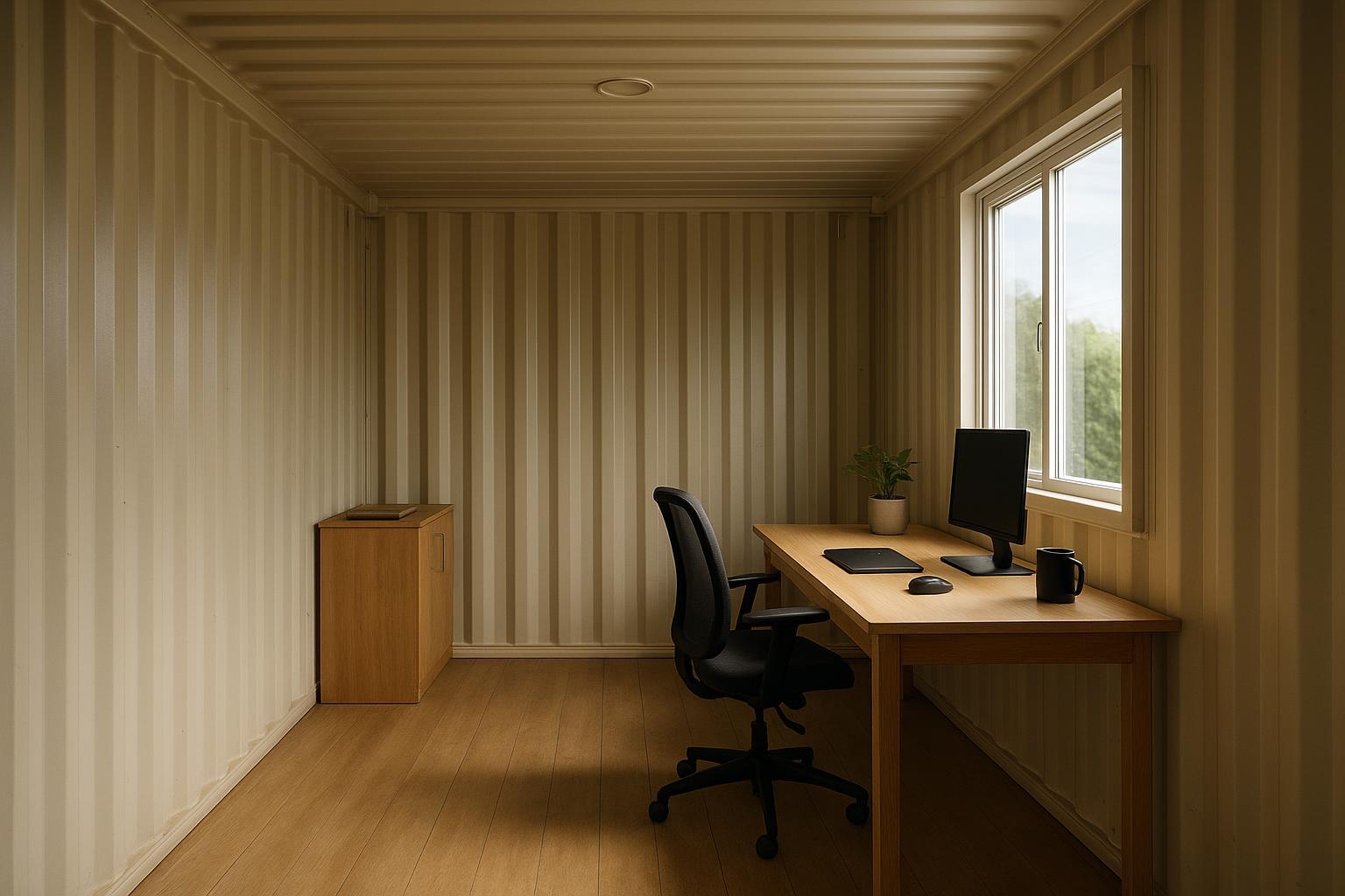 Is it possible to customize the interior layout for my container office ...